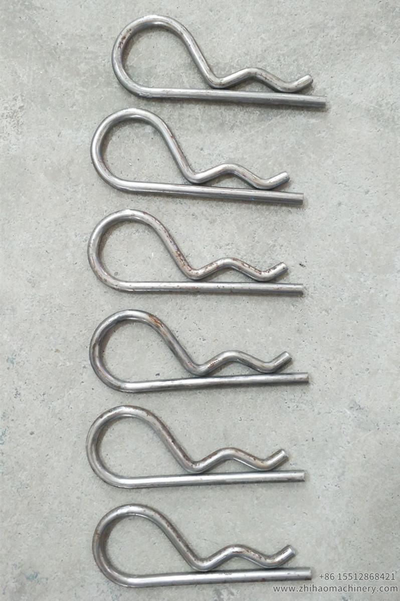 automatic R shape split pin making machine, zhihaomachinery