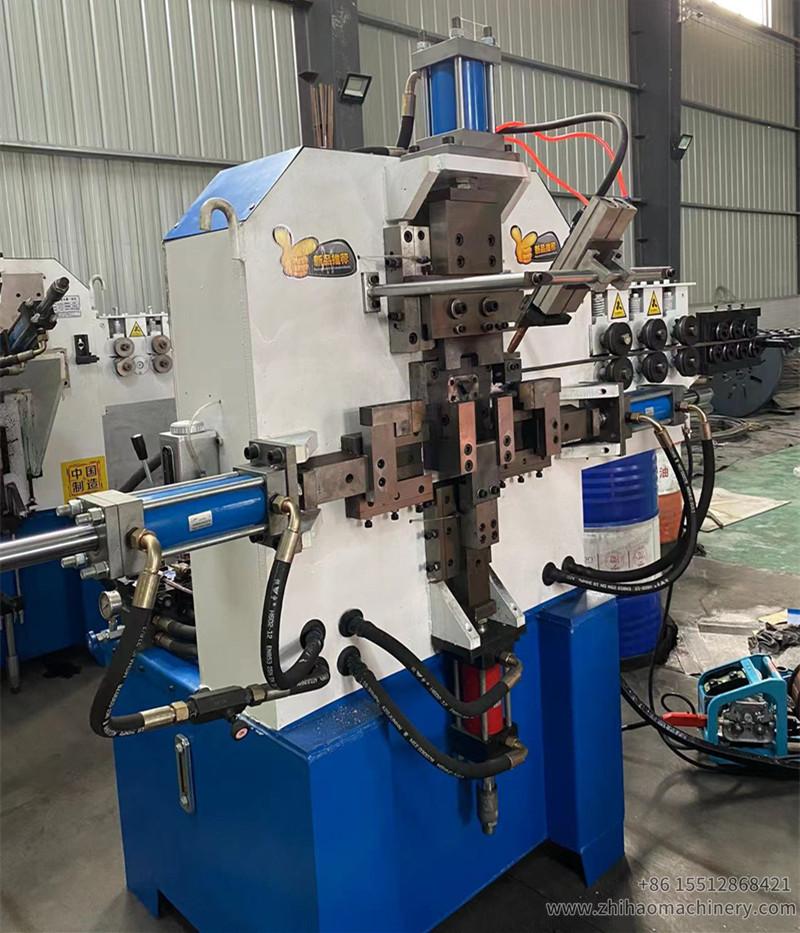 hydraulic J hook making machine, zhihaomachinery