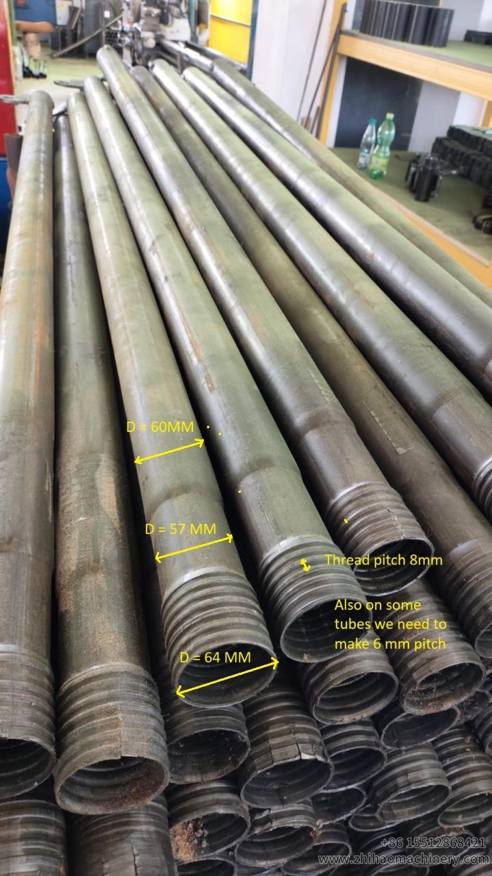 scaffolding pipe thread rolling machine, zhihaomachinery scaffolding pipe thread rolling machine, zhihaomachinery