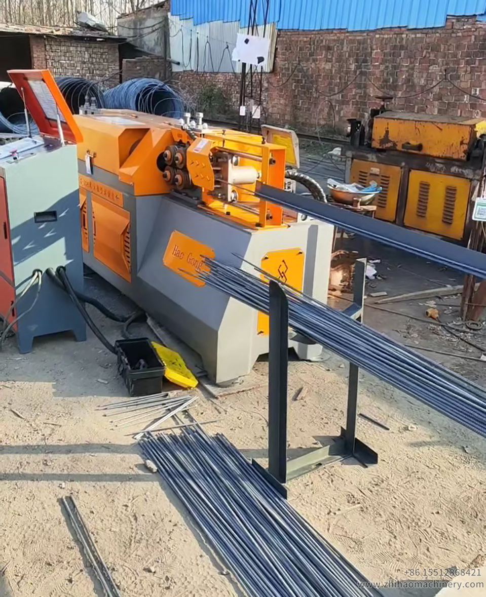 rebar straightening and cutting machine, zhihaomachinery
