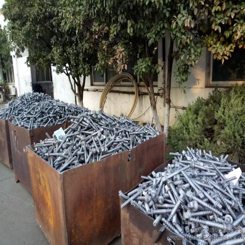 railway screw spike production line, zhihaomachinery