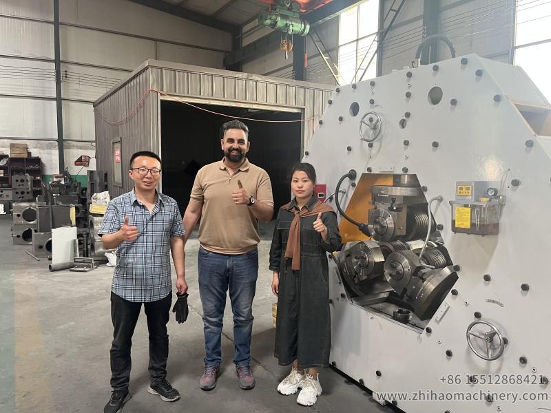 three rollers thread rolling machine, zhihaomachinery