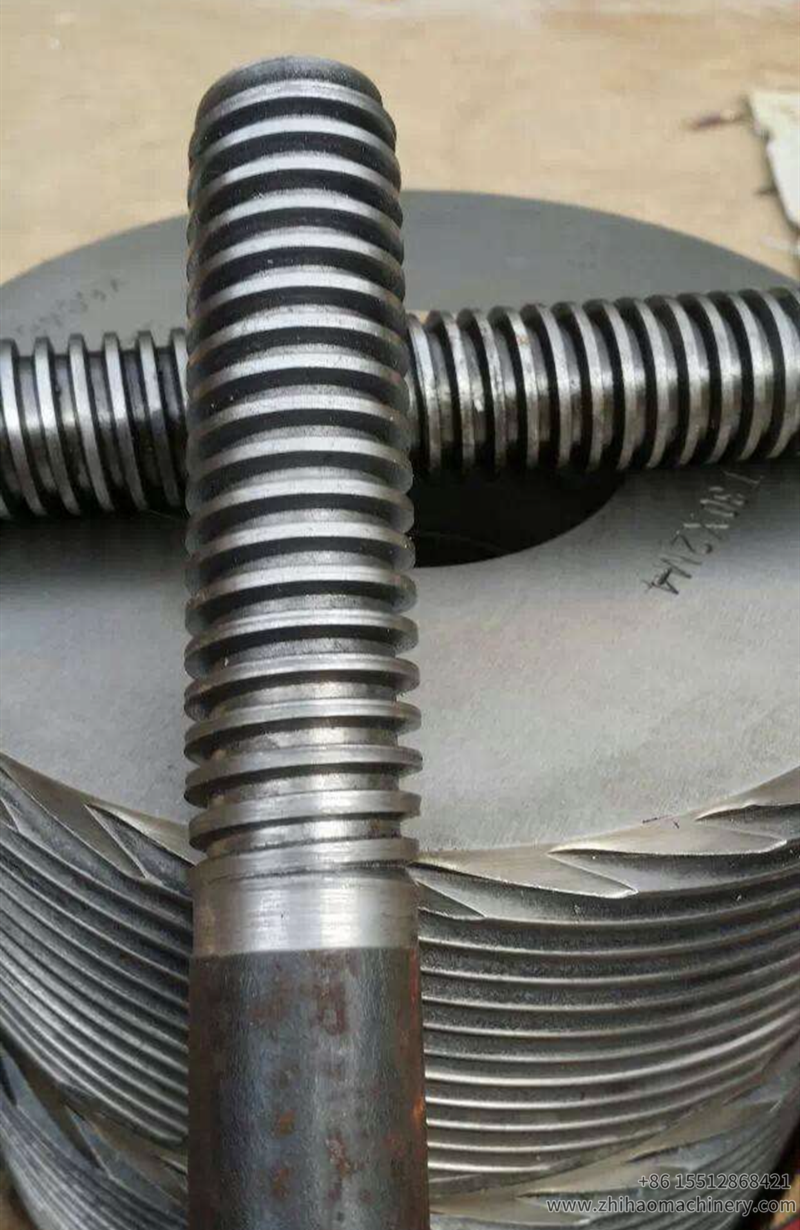 thread rolling machine for worm shaft, zhihaomachinery