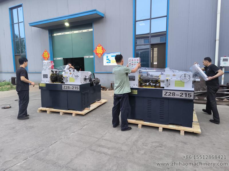 two rollers thread rolling machine, zhihaomachinery