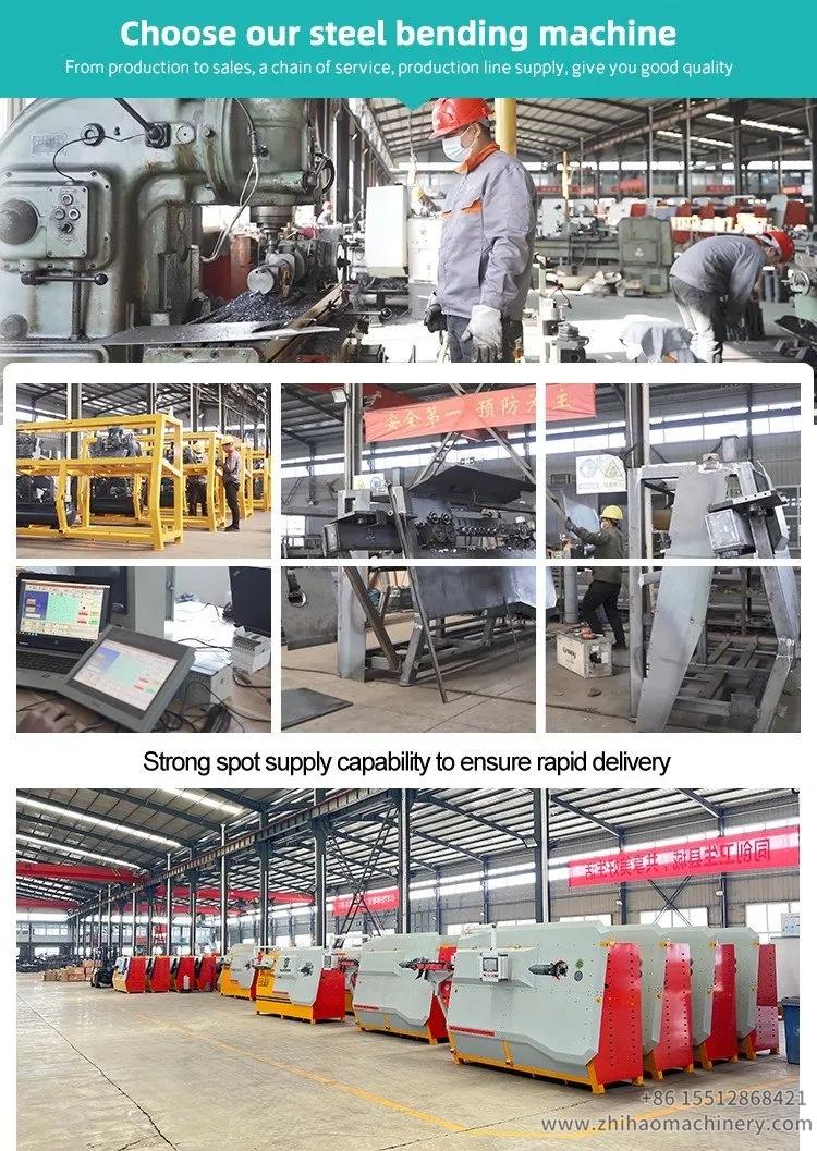 cnc rebar stirrup bending machine, zhihaomachinery